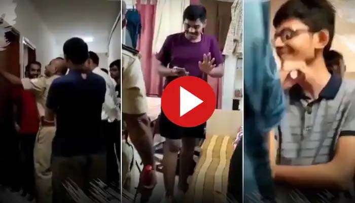 Funny Video Today: ഏറെ വിളിച്ചിട്ടും അനക്കമില്ല, ഒടുവില്‍ പോലീസെത്തി വാതില്‍ തുറന്നപ്പോള്‍ കണ്ടത് ഞെട്ടിക്കുന്ന കാഴ്ച...!! 