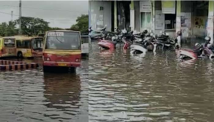 Kerala rain: എറണാകുളത്ത് ശക്തമായ മഴ; ന​ഗരത്തിൽ വെള്ളക്കെട്ട്