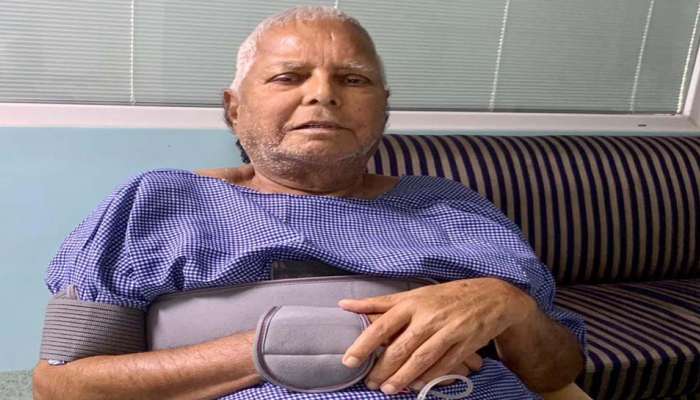 Lalu Yadav Health Update: ലാലു പ്രസാദ്‌ യാദവിന്‍റെ ആരോഗ്യസ്ഥിതിയില്‍ പുരോഗതി, ചിത്രങ്ങള്‍ പങ്കുവച്ച് മകള്‍ മിസാ ഭാരതി 