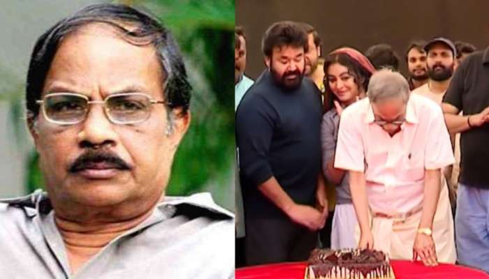 M.T Vasudevan Nair: സിനിമ ലൊക്കേഷനിൽ മലയാളത്തിന്‍റെ എം.ടിക്ക് പിറന്നാൾ