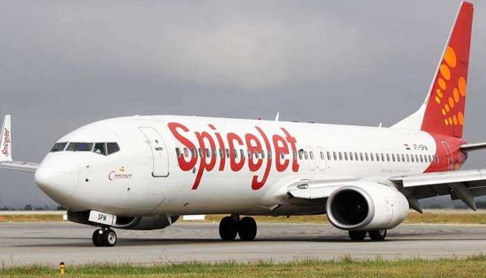 Spice Jet: ലാന്‍ഡിംഗിനിടെ സ്പൈസ് ജെറ്റ് വിമാനത്തിന്‍റെ ടയര്‍ പഞ്ചറായി 