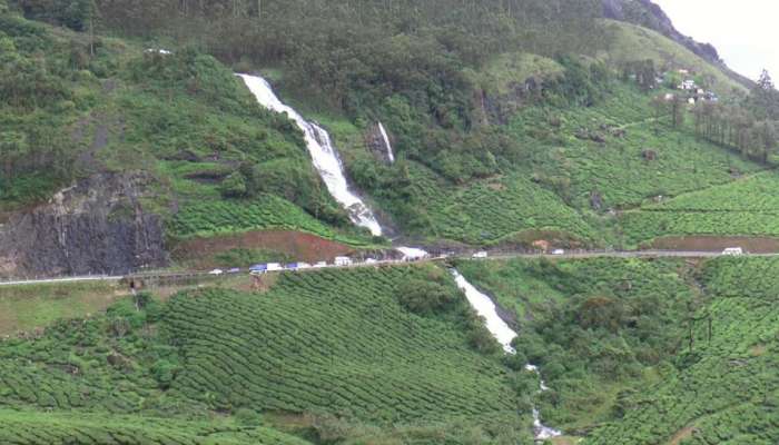 ചിന്നക്കനാലിലെ സുന്ദര കേന്ദ്രം; സഞ്ചാരികളെ ആകർഷിച്ച് പവർഹൗസിനടുത്ത വെള്ളച്ചാട്ടം