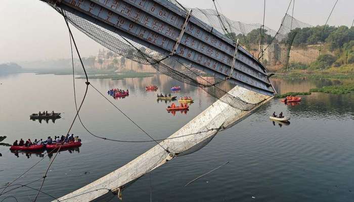 Morbi Bridge Collapse Probe: മോർബി പാലം തകർന്ന സംഭവത്തില്‍ ഞെട്ടിക്കുന്ന വിവരങ്ങള്‍ പുറത്ത് 