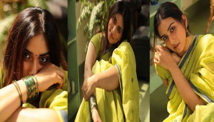 സാരിയിൽ സുന്ദരിയായി മാളവിക ജയറാം, ചിത്രങ്ങൾ കാണാം 