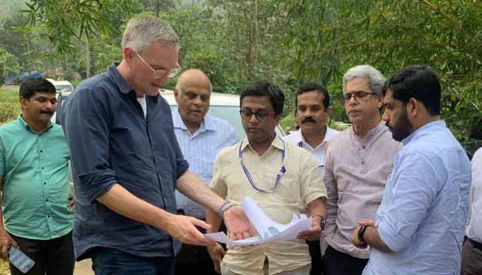 മുഖ്യമന്ത്രിയുടെ നോർവെ സന്ദർശനത്തിന് പിന്നാലെ നോർവിജിയൻ സംഘം തിരുവമ്പാടി മറിപ്പുഴ സന്ദർശിച്ചു