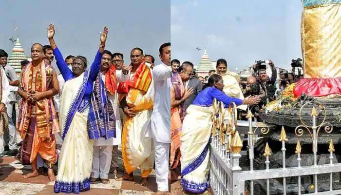 President Droupadi Murmu: ജഗന്നാഥ ക്ഷേത്രത്തിലേക്ക് 2 കിലോമീറ്റര്‍ നടന്ന് രാഷ്ട്രപതി ദ്രൗപതി മുർമു, വീഡിയോ കാണാം 