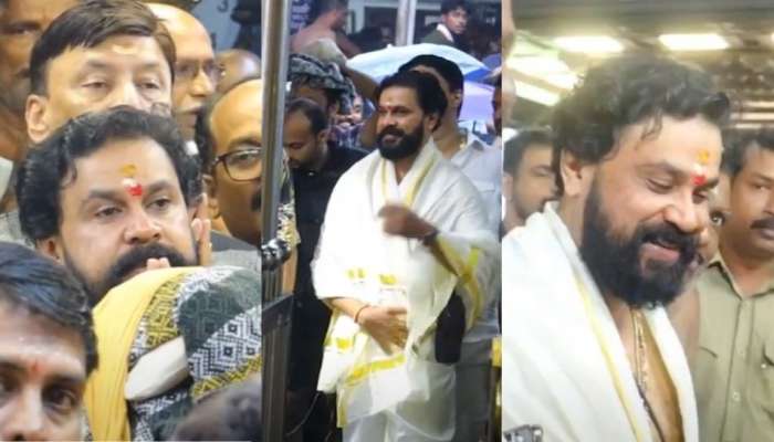 Dileep in Sabarimala: നടൻ ദീലീപ് ശബരിമലയിൽ ദർശനം നടത്തി