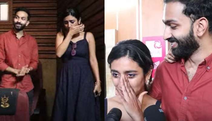  Priya Prakash Varrier : തീയേറ്ററിൽ വച്ച് പൊട്ടിക്കരഞ്ഞ് പ്രിയ പ്രകാശ് വാര്യർ; കാരണം അറിയാമോ?