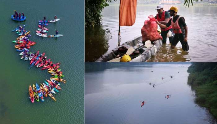 Chaliyar river paddle: കയാക്കിങ്ങിനൊപ്പം മൂന്ന് ദിവസത്തിനിടെ ശേഖരിച്ചത് 1350 കിലോഗ്രാം മാലിന്യം; ചാലിയാര്‍ റിവര്‍ പാഡില്‍ സമാപിച്ചു