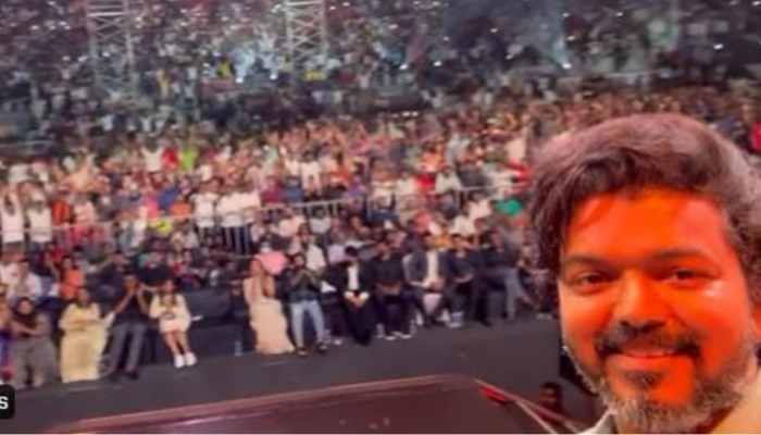 Vijay Selfie Video: 'എൻ നെഞ്ചില്‍ കുടിയിരിക്കും..' ആരാധകർക്കൊപ്പം വിജയ്; വൈറലായി സെൽഫി വീഡിയോ