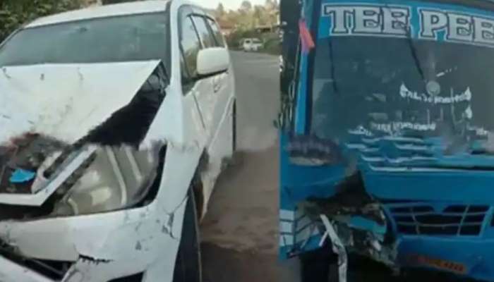 Road Accident: വയനാട്ടിൽ കാറും ബസും കൂട്ടിയിടിച്ച് അപകടം: ഏഴ് പേർക്ക് പരിക്ക്