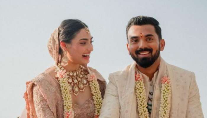 KL Rahul-Athiya Shetty Wedding : 'നീയേകിയ പ്രകാശത്തിൽ എങ്ങനെ പ്രണയിക്കണമെന്ന് ഞാൻ പഠിച്ചു'; വിവാഹ ചിത്രങ്ങൾ പങ്കുവച്ച് കെ.രാഹുലും അതിയ ഷെട്ടിയും