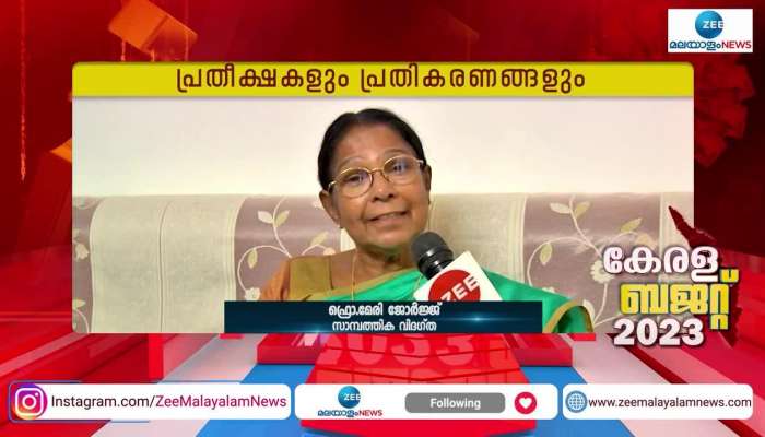 Mary George said that motor vehicle fines are likely to increase on this Kerala Budget 2023