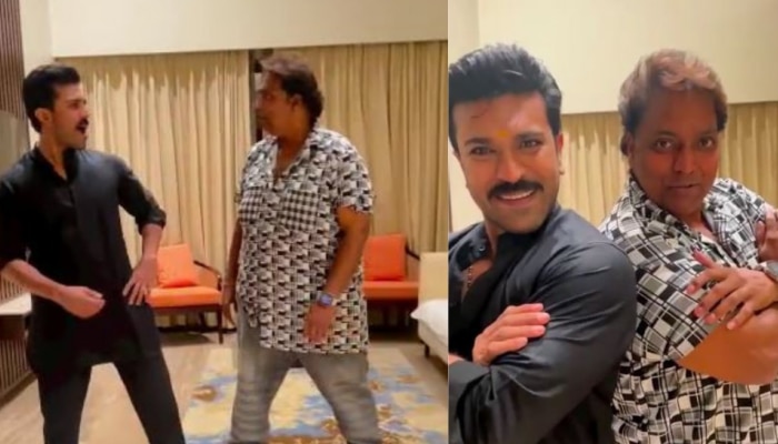 Ram Charan Dance: മെയിൻ ഖിലാഡിക്ക് ചുവടുവെച്ച് രാം ചരണും ഗണേഷ് ആചാര്യയും; ഡാൻസ് ഇൻ്റർനെറ്റിൽ വൈറൽ