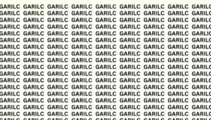 Optical Illusion: 15 സെക്കൻഡിൽ വെളുത്തുള്ളിയുടെ ശരിയായ സ്പെല്ലിം​ഗ് കണ്ടെത്താമോ?