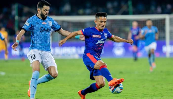 ISL : ബെംഗളൂരു എഫ് സി ഐഎസ്എൽ ഫൈനലിൽ; പെനാൽറ്റിയിൽ മുംബൈ സിറ്റിയെ തോൽപ്പിച്ചു