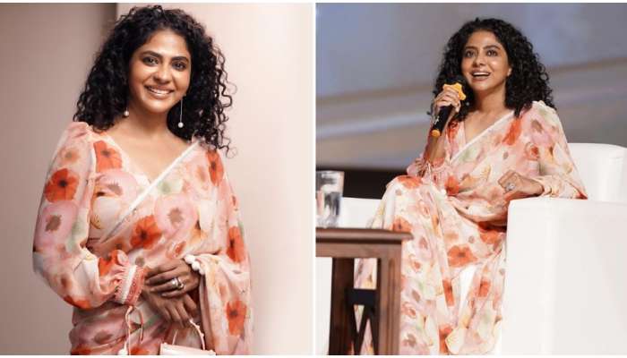 Poornima Indrajith: സാരിയിൽ തിളങ്ങി പൂർണിമ ഇന്ദ്രജിത്ത്; പുത്തൻ ചിത്രങ്ങൾ കാണാം