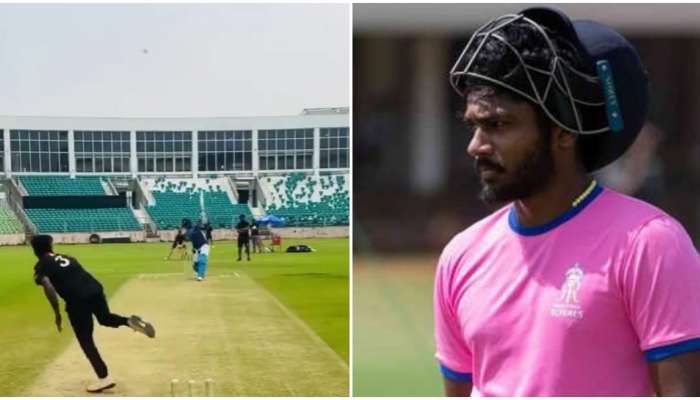 Sanju Samson: ഇത്തവണ തീ പാറും; റോയൽസ് ക്യാമ്പിൽ കൂറ്റൻ സിക്സറുകൾ പറത്തി സഞ്ജുവിൻ്റെ പരിശീലനം, വീഡിയോ