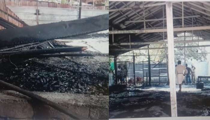 Fire Accident: വർക്കലയിലെ യോഗ സെന്ററിൽ തീപിടിത്തം; ഹാൾ പൂർണ്ണമായും കത്തി നശിച്ചു