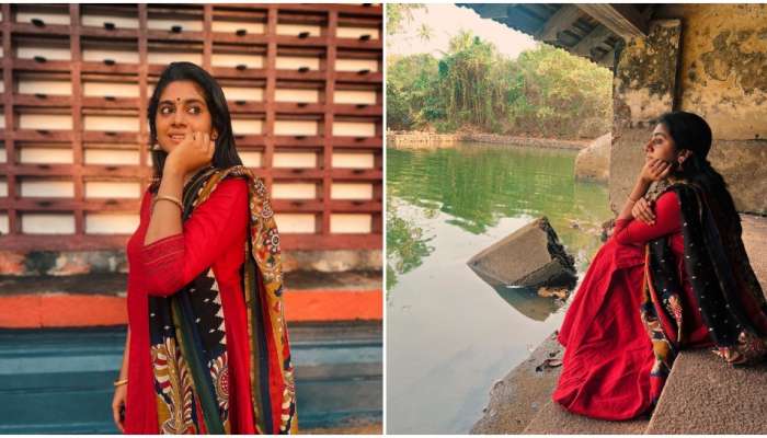 Nimisha Sajayan: വിദൂരതയിലേയ്ക്ക് നോട്ടമെറിഞ്ഞ് നിമിഷ; ചിത്രങ്ങൾ കാണാം 