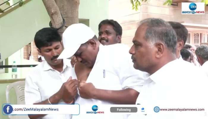 'Siddaramaiah Chief Minister', an activist with a tattoo on his chest