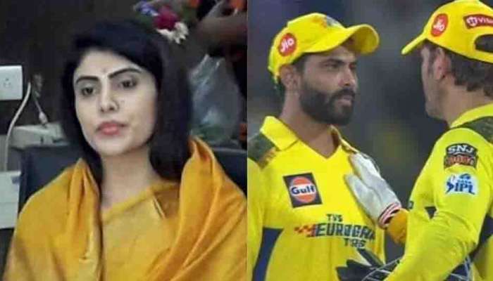 Ravindra Jadeja : 'കർമ്മ' ട്വീറ്റുമായി ജഡേജ, പിന്തുണയുമായി റിവാബ; ചെന്നൈ ക്യാമ്പിൽ നിന്നും ഉയരുന്നത് അത്രയ്ക്ക് ശുഭകരമല്ലാത്ത വാർത്തകൾ