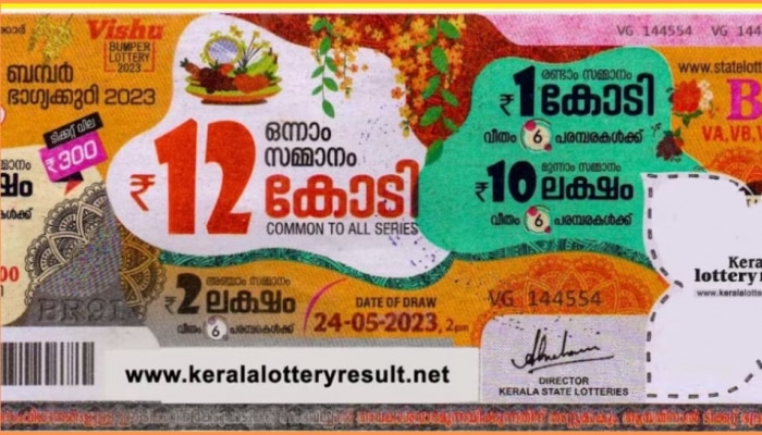 Kerala Vishu Bumper 2023: വിഷു ബമ്പർ ഭാ​ഗ്യശാലിയെ ഇന്നറിയാം; നറുക്കെടുപ്പ് എപ്പോൾ, എവിടെ? ഫലം എങ്ങനെ അറിയാം? 