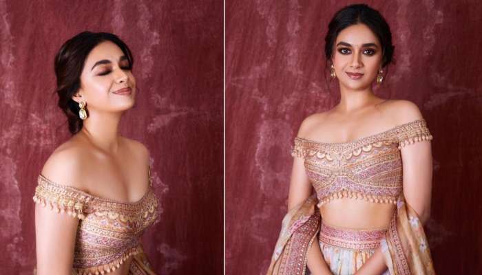 Keerthy Suresh: ലഹങ്കയില്‍ നവവധുവിനെ പോലെ കീര്‍ത്തി; ചിത്രങ്ങള്‍ കാണാം