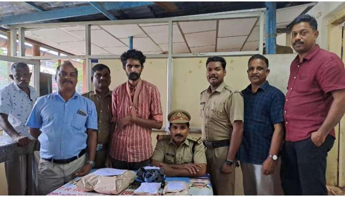 Arrest: ചങ്ങനാശേരിയിൽ കഞ്ചാവ് വേട്ട; പിടികൂടിയത് 2.5 കിലോ 