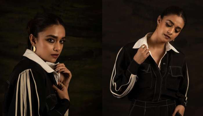 Keerthy Suresh: സൂപ്പർ കൂൾ ലുക്കിൽ സ്റ്റൈലിഷായി കീർത്തി സുരേഷ്: ചിത്രങ്ങൾ കാണാം