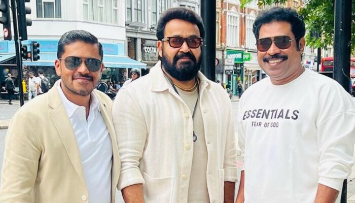 Mohanlal: സ്റ്റൈലിഷ് ഔട്ട്ഫിറ്റും അതിനൊത്ത സൺ​ഗ്ലാസും; വൈറലായി മോഹൻലാലിന്റെ ലണ്ടൻ ചിത്രം