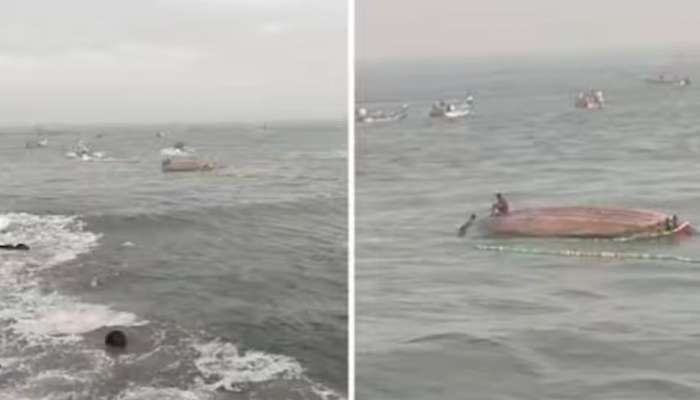 Muthalappozhi Boat Accident: മുതലപ്പൊഴിയിൽ വീണ്ടും അപകടം; 16 പേരടങ്ങുന്ന വള്ളം മറിഞ്ഞു; എല്ലാവരേയും രക്ഷപ്പെടുത്തി
