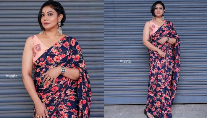 Rachana Narayanankutty: ഫ്ലോറൽ സാരിയിൽ തിളങ്ങി രചന നാരായണൻകുട്ടി; കിടിലൻ ചിത്രങ്ങൾ കാണാം