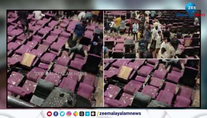 Thalapathy Vijay Fans Damage Chennai Theatre After Leo Trailer Release