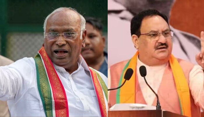 Mallikarjun Kharge and JP Nadda: അഞ്ചും പിടിക്കുമെന്ന് നഡ്ഢ; നടക്കാൻ പോകുന്നത് വിടവാങ്ങൽ എന്ന് ഖാർ​ഗെ