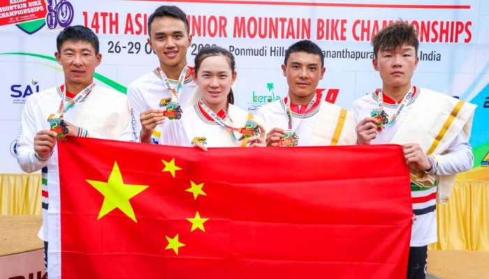 Asian Mountain Bike Cycling Championship: ഏഷ്യൻ മൗണ്ടൻ ബൈക്ക് സൈക്ലിങ് ചാമ്പ്യൻഷിപ്: ആദ്യ സ്വർണം ചൈനയ്ക്ക്