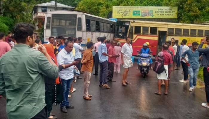 Accident: പീരുമേടിന് സമീപം കെഎസ്ആർടിസി ബസുകൾ കൂട്ടിയിടിച്ചു; യാത്രക്കാർക്ക് പരിക്ക്