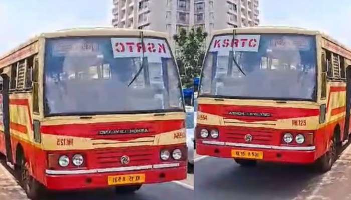 KSRTC: കാറിലെത്തിയ സ്ത്രീകള്‍ കെഎസ്ആര്‍ടിസി ബസിന്റെ ഹെഡ്‌ലൈറ്റ് അടിച്ചുതകര്‍ത്തു