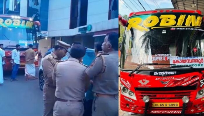 Robin Bus: വീണ്ടും പിഴ...! റോബിനെ വിടാതെ പിന്തുടർന്ന് എം വി ഡി