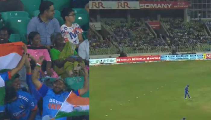 India vs Australia : ടി20 കാണാനും ആളില്ല; കാര്യവട്ടത്ത് കസേരകൾ ഒഴിഞ്ഞു കിടക്കുന്നു