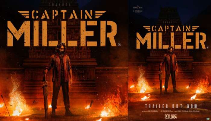 Captain Miller: 'ഹിയർ ഈസ് ദി ഡെവിൾ’; ധനുഷിന്റെ ക്യാപ്റ്റൻ മില്ലർ ട്രെയിലർ റിലീസായി