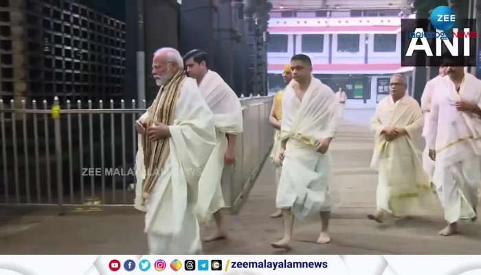 PM Modi at Guruvayur