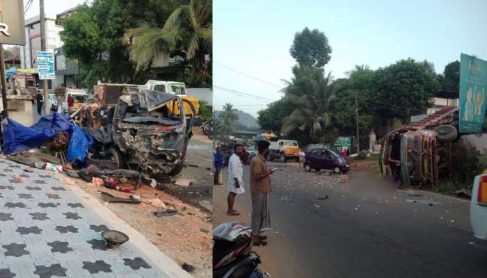 Accident: പത്തനംതിട്ടയിൽ പിക്കപ്പ് വാനും ലോറിയും കൂട്ടിയിടിച്ച് രണ്ട് മരണം