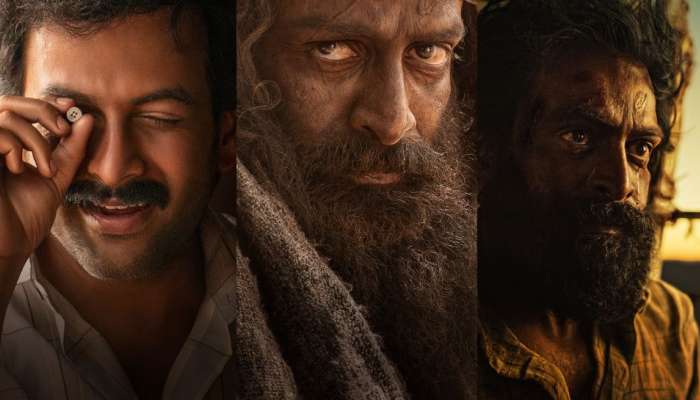 Aadujeevitham: മൂന്ന് കാലഘട്ടം, മൂന്ന് ഭാവങ്ങൾ, ഒരൊറ്റ നടൻ; ആടുജീവിതത്തിലെ നജീബാകുന്ന പൃഥ്വിരാജ്