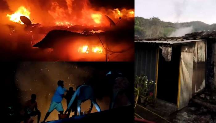 Fire Accident: മൂന്നാറിലെ പെരിയവര എസ്റ്റേറ്റിൽ വൻ തീപിടിത്തം; ലയത്തിലെ ഏഴ് വീടുകൾ പൂർണമായി കത്തിനശിച്ചു