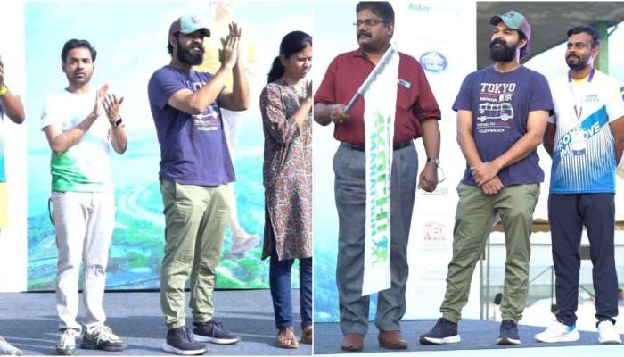 Specially Abled Marathon: സ്പെഷ്യലി ഏബിൾഡ് മാരത്തോൺ; യുവതാരം ഹക്കീം ഷാജഹാൻ ഫ്ലാ​ഗ് ഓഫ് ചെയ്തു