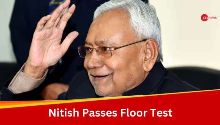 Bihar Floor Test: വീണ്ടും 'വിശ്വാസം' നേടി നിതീഷ് കുമാര്‍!! 