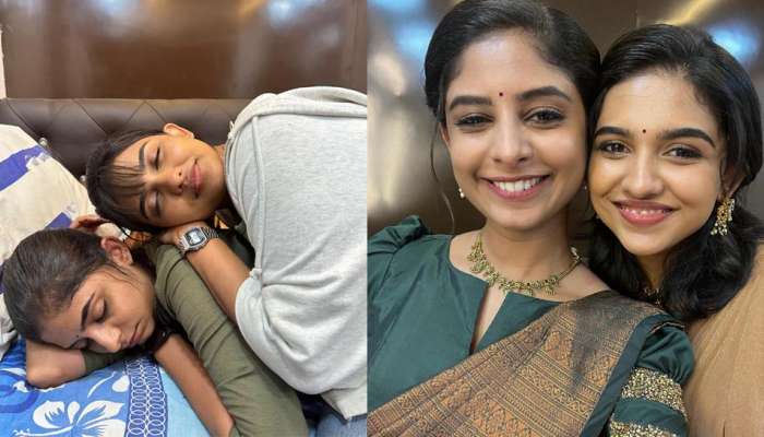 Premalu Movie : റീനുവും കാർത്തികയും; ഷൂട്ടിങ് വേളയിലെ ചിത്രങ്ങൾ പങ്കുവെച്ച് അഖില ഭാർഗവൻ
