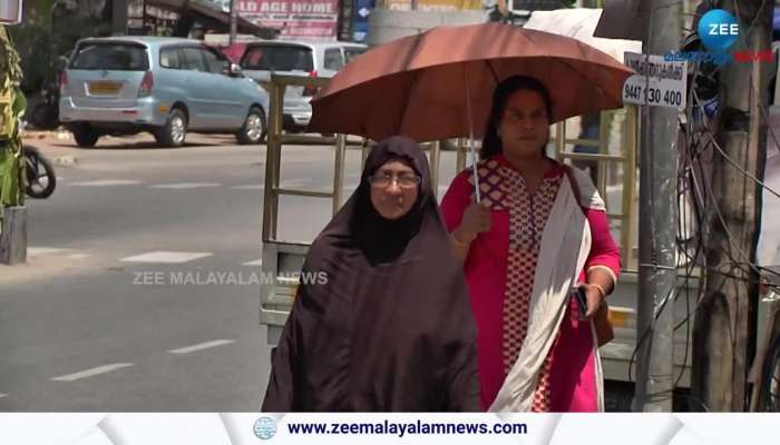 Heatwave alert; yellow alert issued nine districts in Kerala