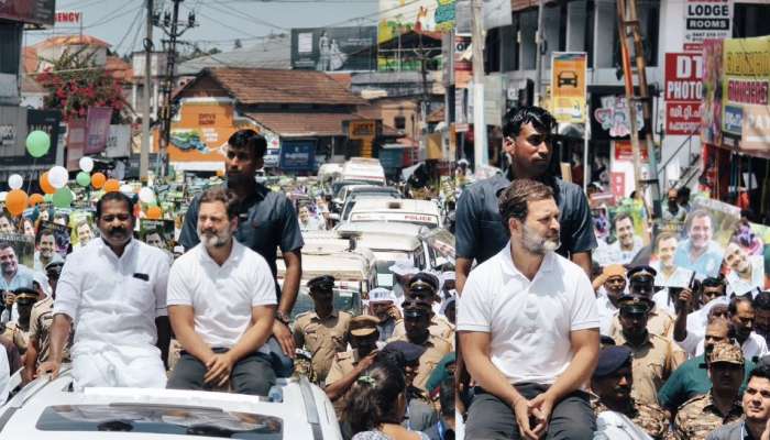 Lok Sabha Election 2024: രണ്ടാം ഘട്ട തെരഞ്ഞെടുപ്പ് പ്രചാരണത്തിനായി രാഹുല്‍ ഗാന്ധി വയനാട്ടിലെത്തി; നാളെയും മണ്ഡല പര്യടനം